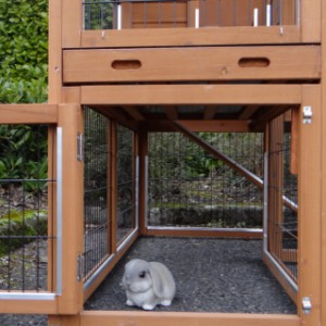 Kaninchenstall Maurice | mit Auslauf
