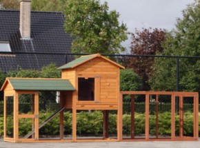 Große Hühnerställe & XXL Hühnerställe