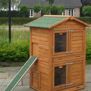 Konijnenhok Double Small 87x72x121cm Konijnenhok Double Small 87x72x121cm