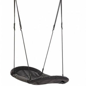 Nestschaukel Grandoh schwarz • mit schwarz BR-Seil