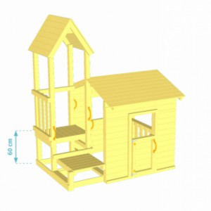 Spielhaus Lookout 60 | Skizze