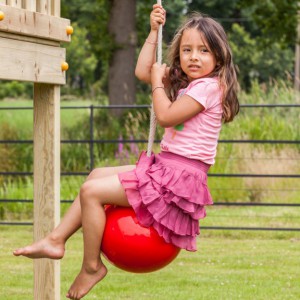Schwing dich auf die knallrote Schaukel boje – eine fantastische Ergänzung für jedes Spielgerät!