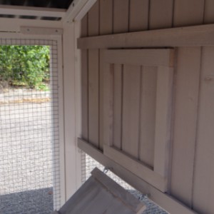 Der Kaninchenstall Jason ist ausgestattet mit ein abschließbar Schlafraum