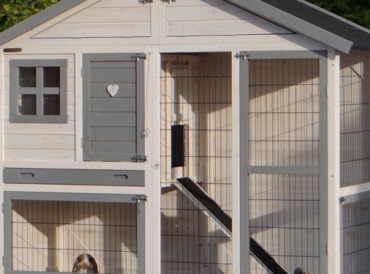 Plexiglas Isolierset · für Kaninchenstall Holiday Medium