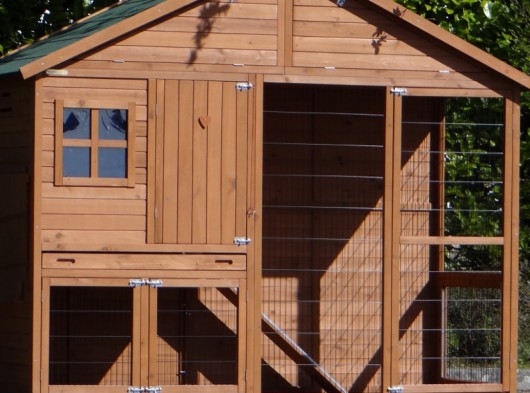 Plexiglas Isolierset · für Kaninchenstall Holiday Large