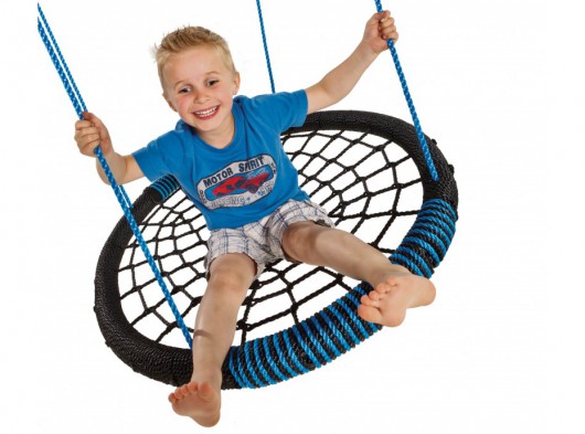 Nestschaukel Oval blau
