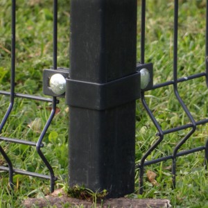 Hühnerauslauf Pfosten Rectangle Antraciet