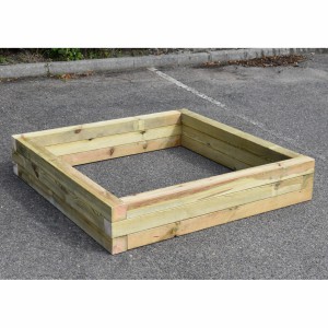 Große Sandkasten Solution 209x209cm