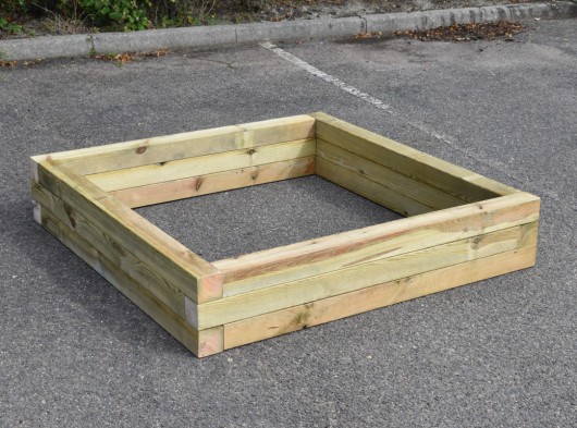 Große Sandkasten Solution 209x209cm