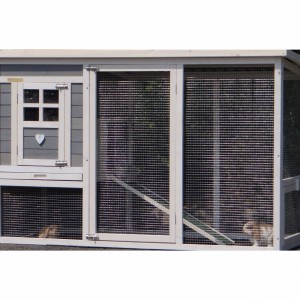 Plexiglas Isolierset · für Kaninchenstall Julia