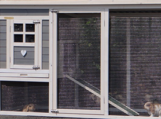 Plexiglas Isolierset · für Kaninchenstall Julia