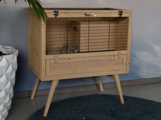Kaninchen- / Meerschweichenkäfig Emma 74x44x79cm