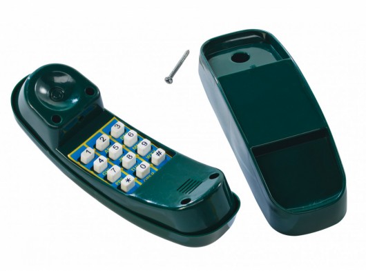 Kunststoff Telefon grün