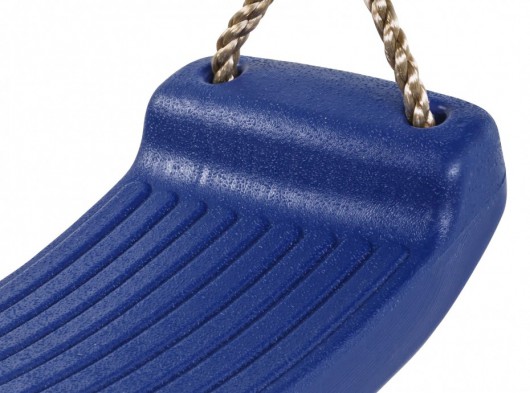 Kunststoff Schaukelsitze blau • mit PP-Seil