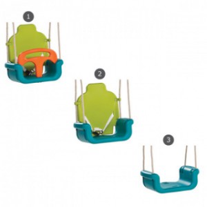 Der Babyschaukel besteht aus 3 separate Teile