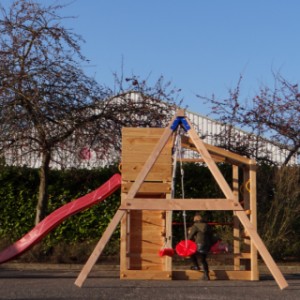 Spielgerät Crossfit wird geliefert in Douglasienholz
