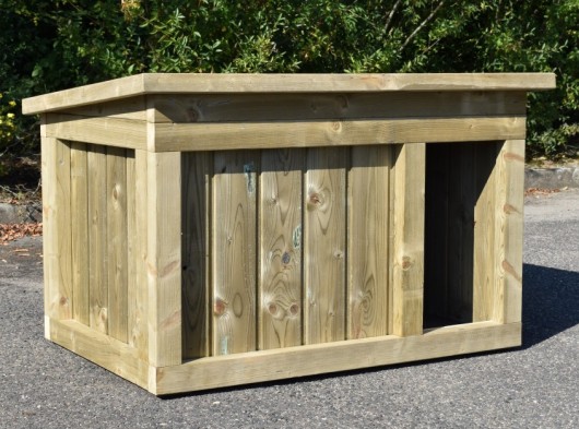 Hundehütte Block Medium isoliert 121x85x78cm
