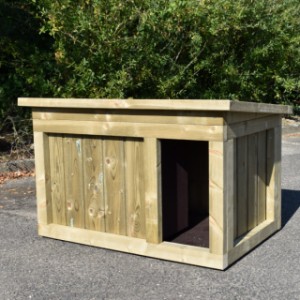 Der Hundehütte Block Medium ist herstellt aus imprägniertes Fichtenholz