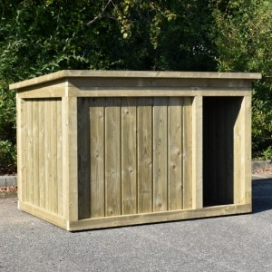 Hundehütte Block Extra Large Isoliert 169x127x112cm
