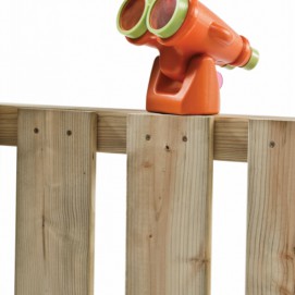 Der Kunststoff Fernglas ist ein Erwerb für Ihre Spielturm