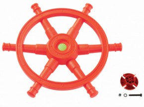 Lenkrad Star orange/lindgrün