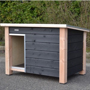Der Hundehütte Ferro ist ein Erwerb für Ihre Garten!