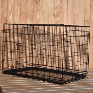 Hundekäfig Strong 124cm · 2-Türen · 124x76x83cm