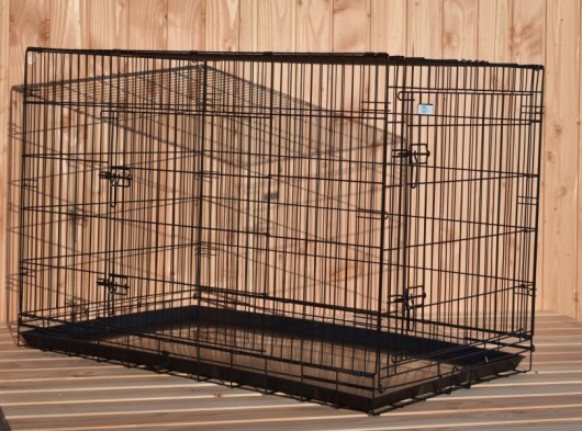 Hundekäfig Strong 124cm · 2-Türen · 124x76x83cm