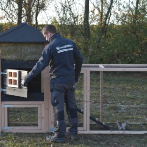 Der Kaninchenstall Rosanne ist geeignet für 2 bis 4 Kaninchen