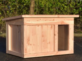 Hundehütte Block Medium isoliert Douglasien 121x85x78cm