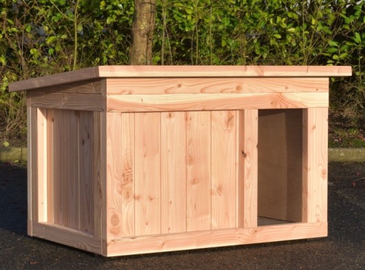 Hundehütte Block Medium isoliert Douglasien 121x85x78cm