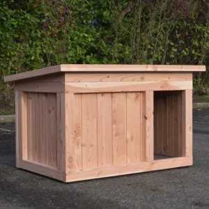 Hundehütte Block Medium • Douglasien • 121x85x78cm