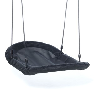 Nestschaukel Petoh schwarz • mit BR-Seil
