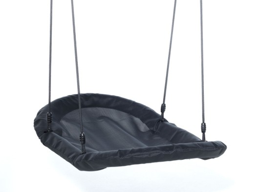 Nestschaukel Petoh schwarz • mit BR-Seil