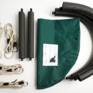 Der Nestschaukel wird geliefert als Baupaket