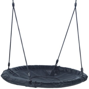 Nestschaukel Rondice schwarz • mit BR-Seil