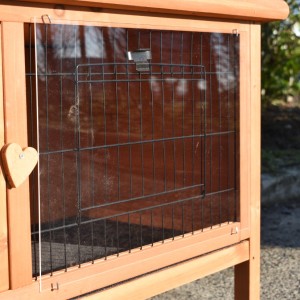 Plexiglas Isolierset für Kaninchenstall Bunny