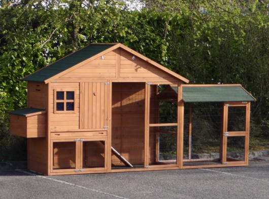 Große, XXL Kaninchenställe für draußen