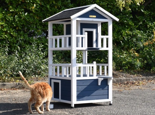 Katzenhütte Kitty 72x72x127cm