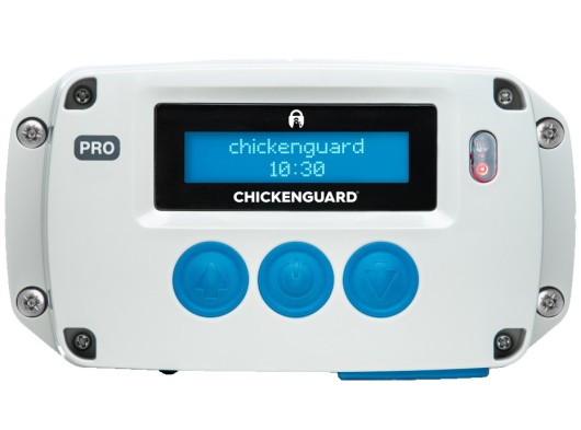 Hühnerstall Öffner ChickenGuard Pro mit Timer und Lichtsensor
