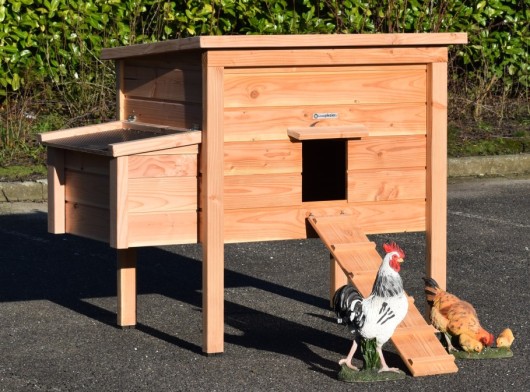 Hühnerstall Chicky 2 mit Legenest | Douglasienholz | 144x84x125cm