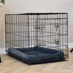 Hunde­box Profit 92 cm mit Kissen · 2-türig · 92 × 57 × 64 cm