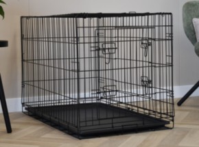 Hundekäfig Profit 92cm · 2-Türen · 92x57x64cm