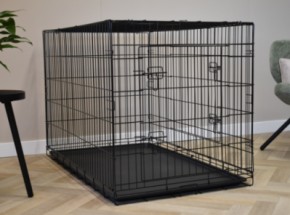 Hundekäfig Profit XL 122cm · 2-Türen · 122x74x80cm