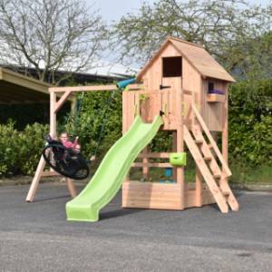 Spielhaus Dream bietet Platz für viel schönes Zubehör