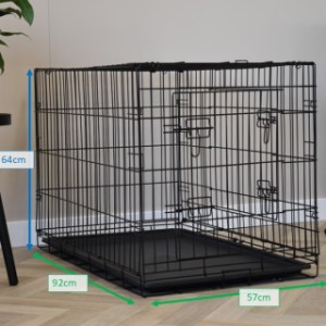 Verschiedene Abmessungen von der Hundekäfig Profit 92cm
