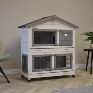 Kaninchenstall Excellent Small ist auch für den Innenbereich geeignet
