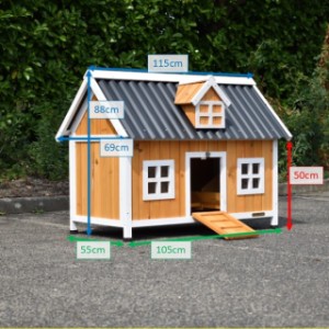 Kanichenstall Cozy 115x69x88cm