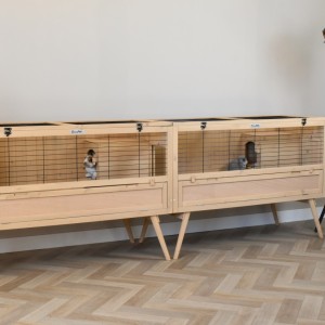 Das Innengehege Nina Doppel passt perfekt in jedes Interieur.