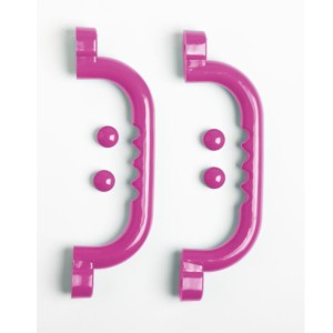 Handgriff-Set rosa - 2er-Pack